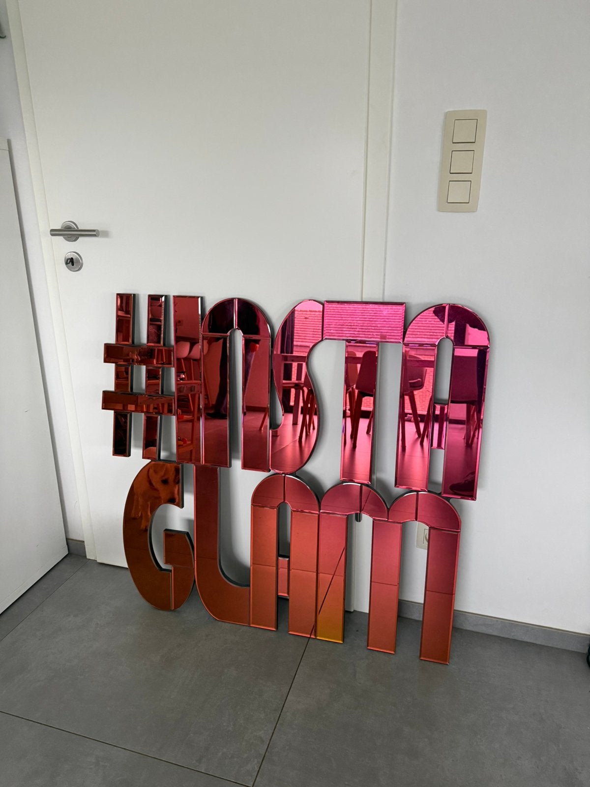 Miroir InstaGlam Coco Maison 100x90, Ophalen, Zo goed als nieuw