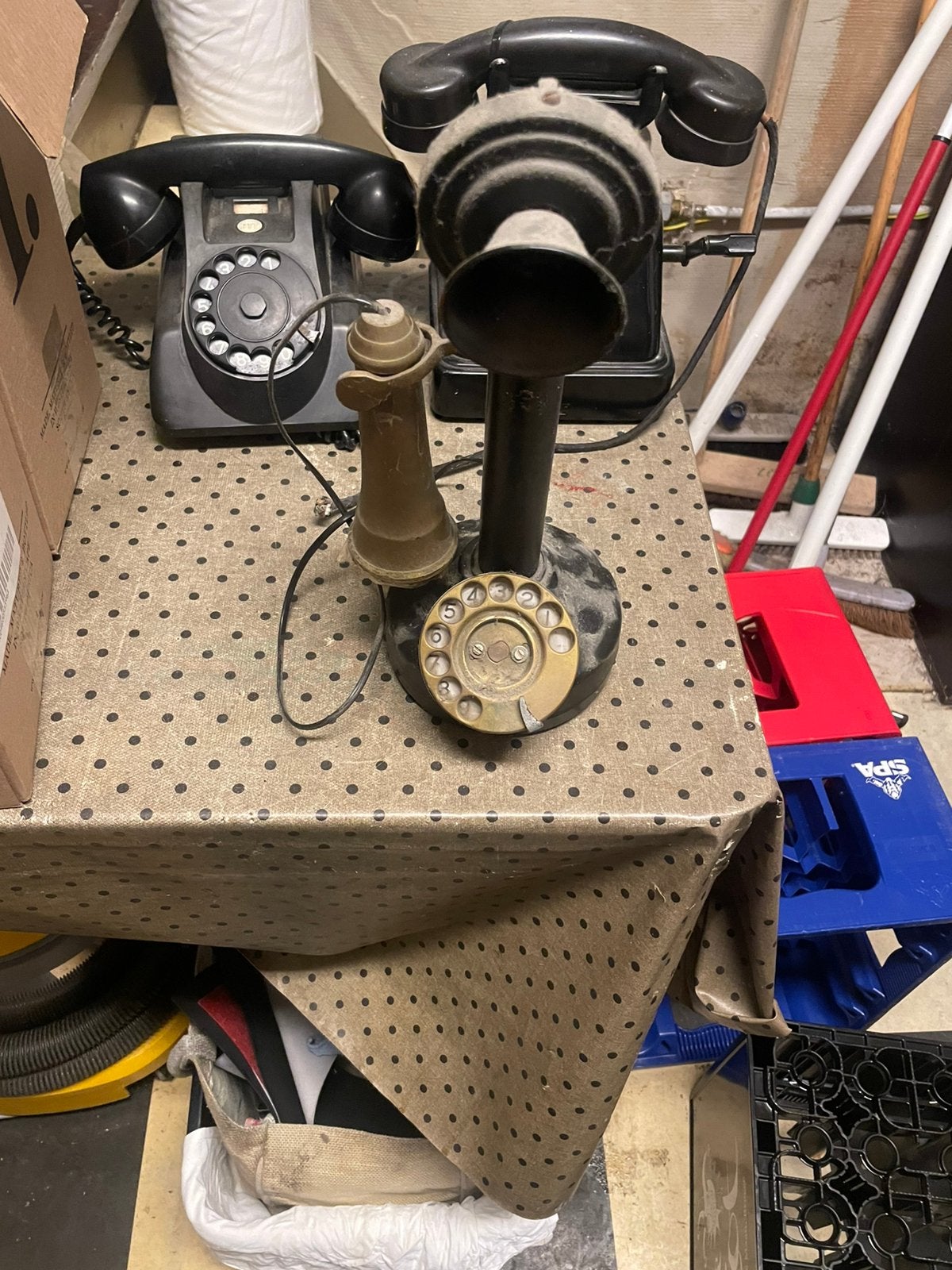 3 oude telefoons, Ophalen, Gebruikt