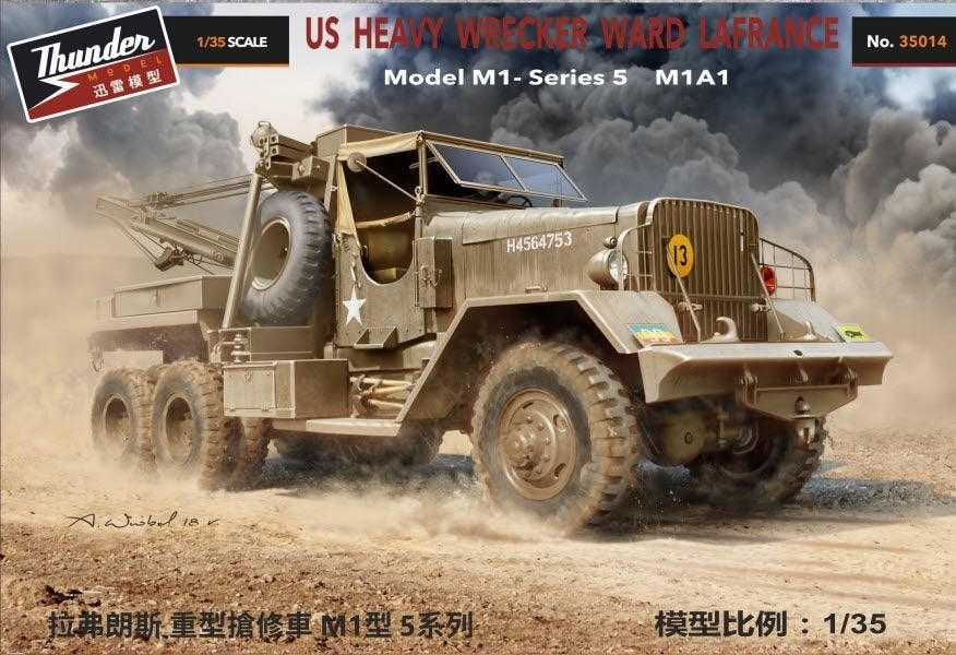THUNDER MODEL 35014 US Ward LaFrance M1A1 Standard 1/35, Hobby & Loisirs créatifs, Modélisme | Voitures & Véhicules, Neuf, Enlèvement ou Envoi
