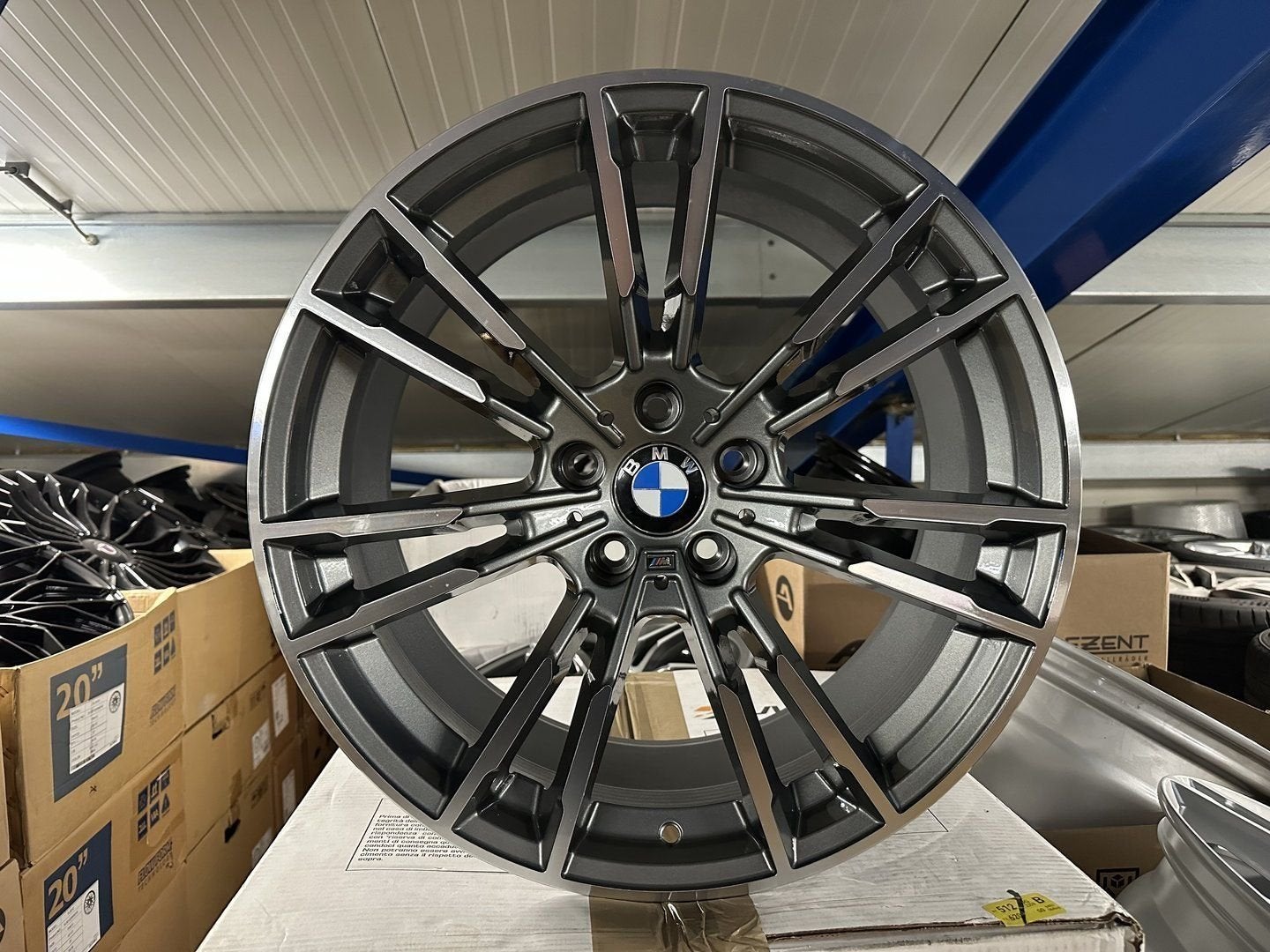 NIEUW 20inch BMW 706M Style Breedset Velgen 5x120 E90 F30 F1, Autos : Pièces & Accessoires, Pneus & Jantes, Neuf, Pneus et Jantes