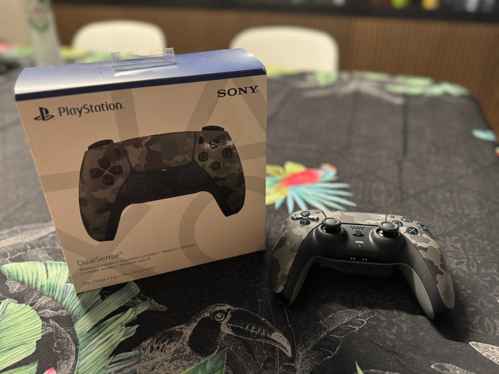 Manette PS5 DualSense – Grey Camo, Sans fil, Enlèvement ou Envoi, PlayStation 5, Comme neuf