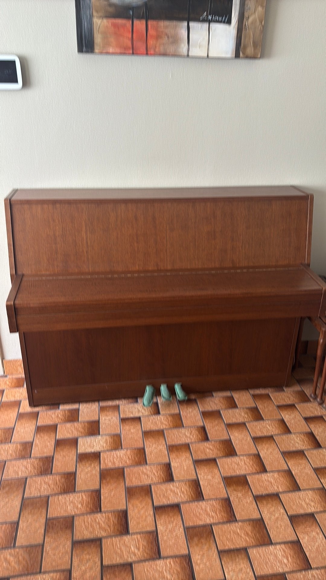 Piano rippen cantabile, Muziek en Instrumenten, Ophalen, Bruin, Digitaal, Zo goed als nieuw