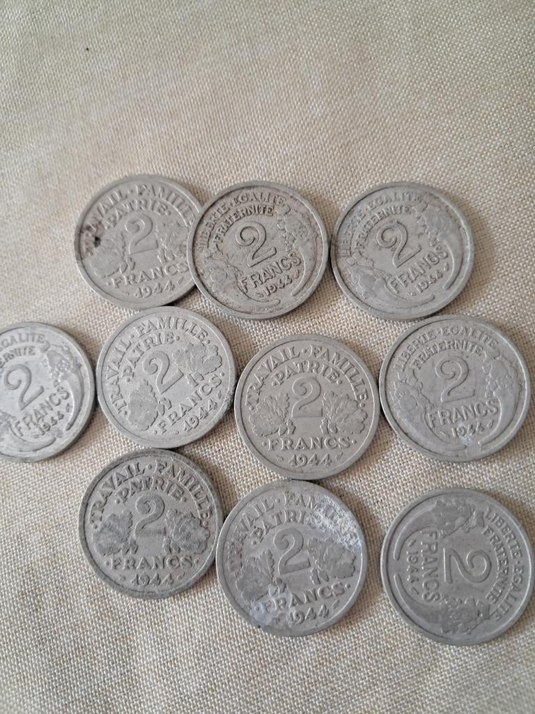 Ancien franc, Enlèvement ou Envoi