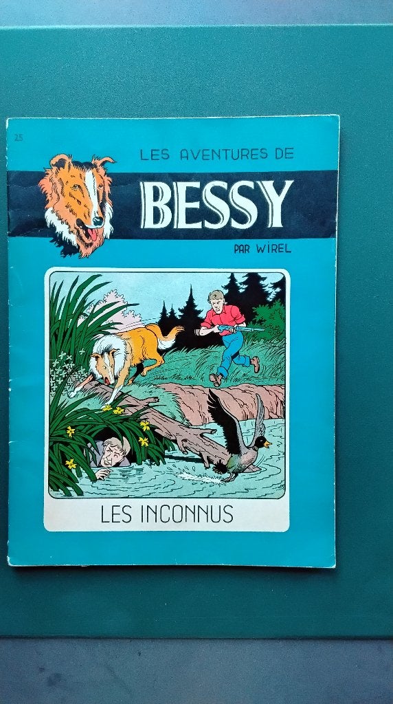 Oude Bessy, Les Inconnus uit 1958. 1é druk, Gelezen, Wirel, Eén stripboek, Ophalen of Verzenden