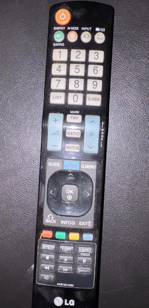 Te koop zwarte tv LG  42 inch met tv meubel, Ophalen, Zo goed als nieuw, LG