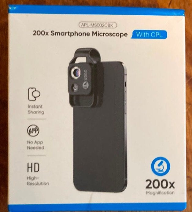 200x zakmicroscoop voor smartphone, Telecommunicatie, Nieuw