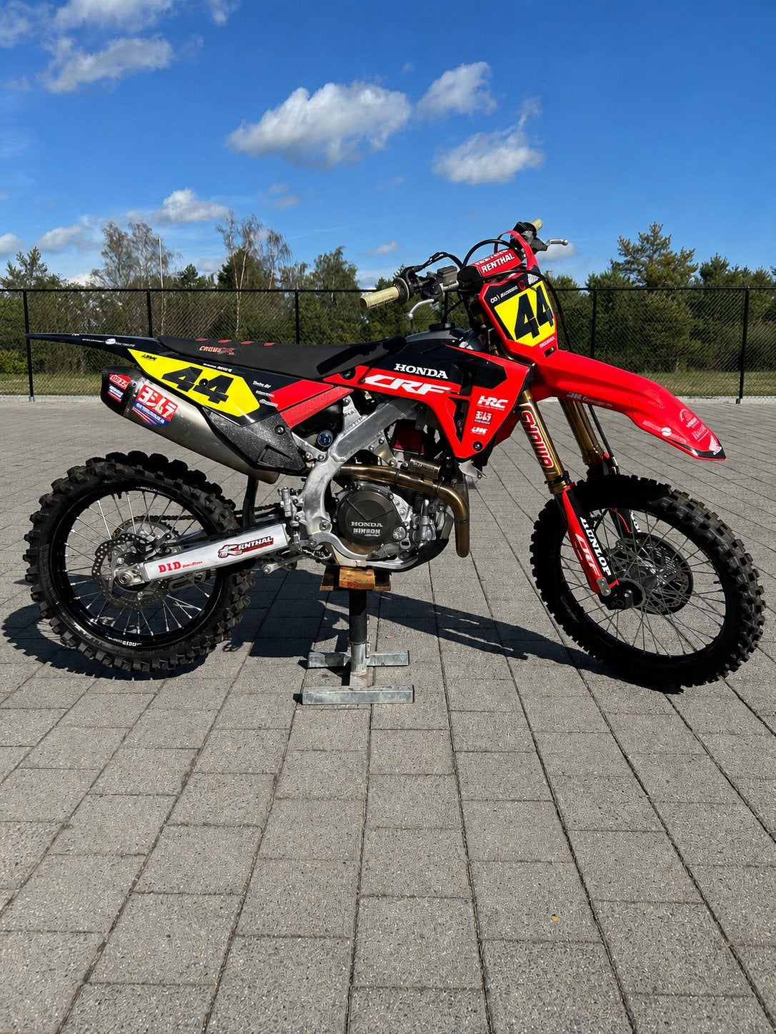 Honda CRF450 Works edition - maar 5u!!!, Ophalen, Zo goed als nieuw, Honda