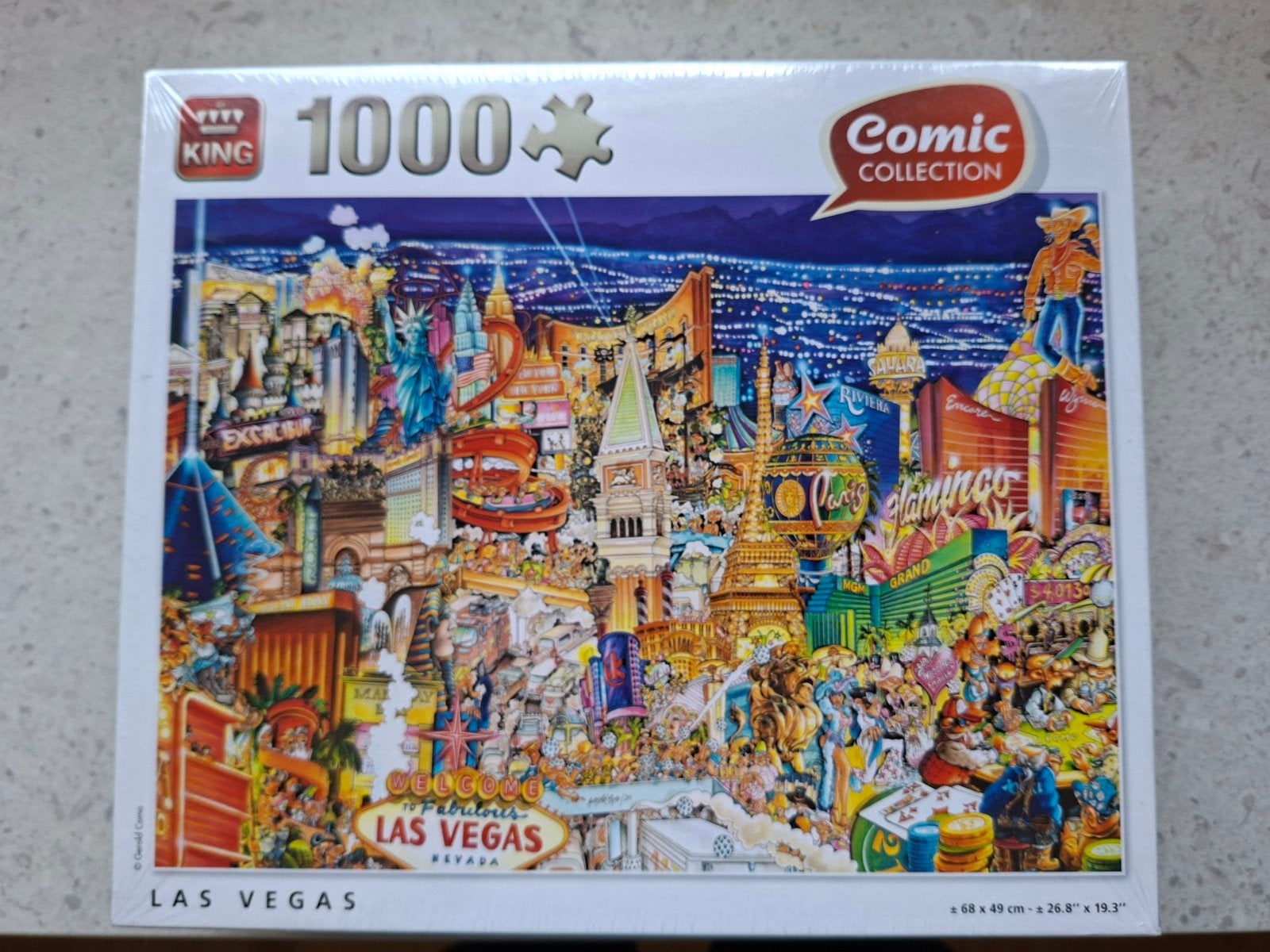 Puzzel Las Vegas 1000 stukjes, Ophalen of Verzenden