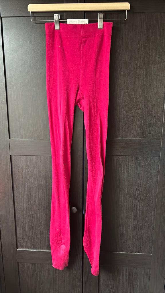 Collant rose 140/146, Enlèvement, Comme neuf, Fille, Vêtements de nuit ou Sous-vêtements
