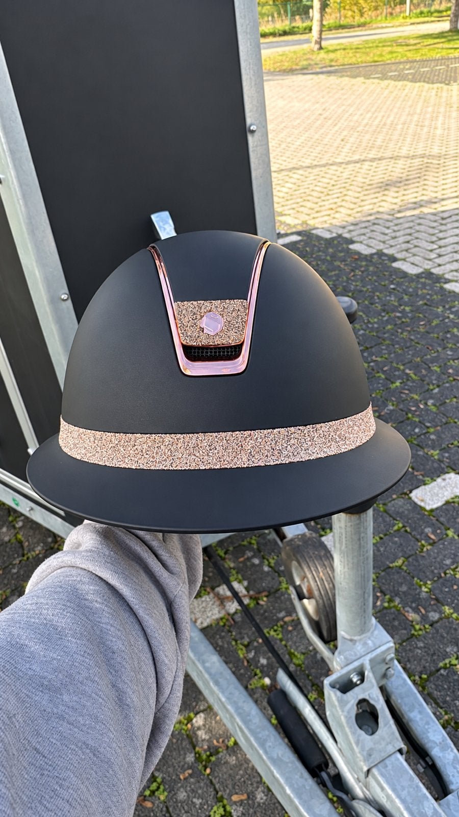 Miss Samshield matt zwart, Dieren en Toebehoren, Ophalen of Verzenden, Zo goed als nieuw, Zwart, Samshield