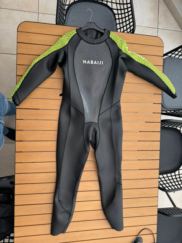 Wetsuit neopreen triatlon nabaiji, Sports nautiques & Bateaux, Vêtements nautiques, Enlèvement, Combinaison étanche