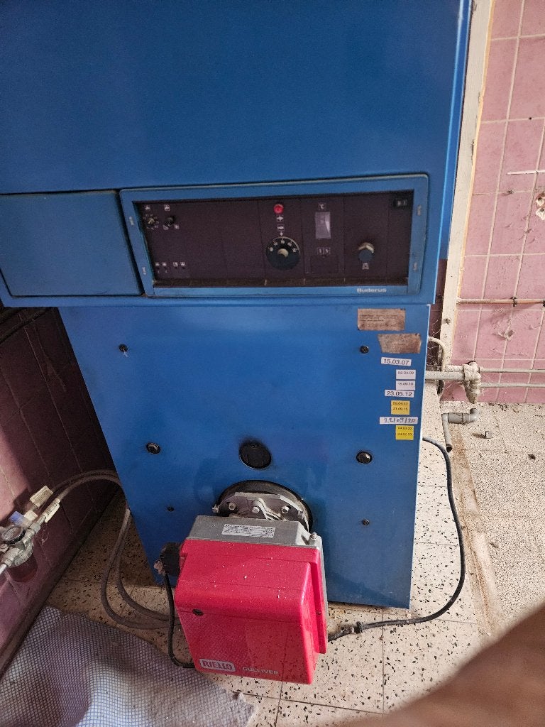 Buderus brander, Doe-het-zelf en Bouw, Ophalen, Gebruikt, Geiser