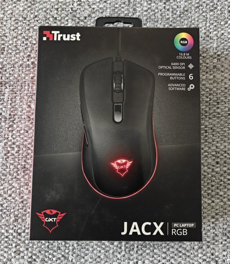 PC/Laptop Muis Trust GTX 930 in nieuwstaat, Computers en Software, Muizen, Rechtshandig, Muis, Gaming muis, Nieuw