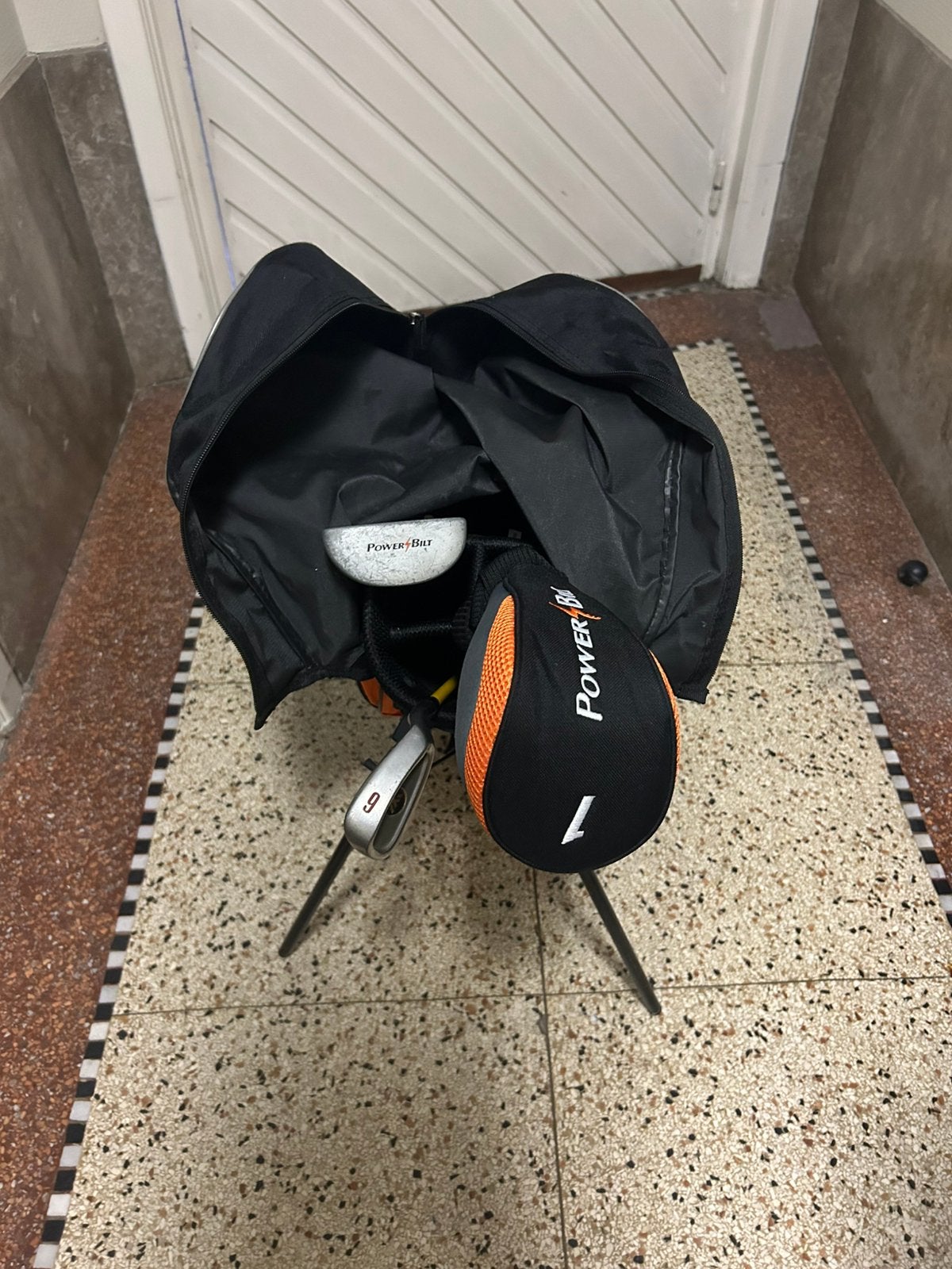sac de golf avec clubs et balles +/- 14 ans, Enlèvement ou Envoi, Comme neuf, Sac