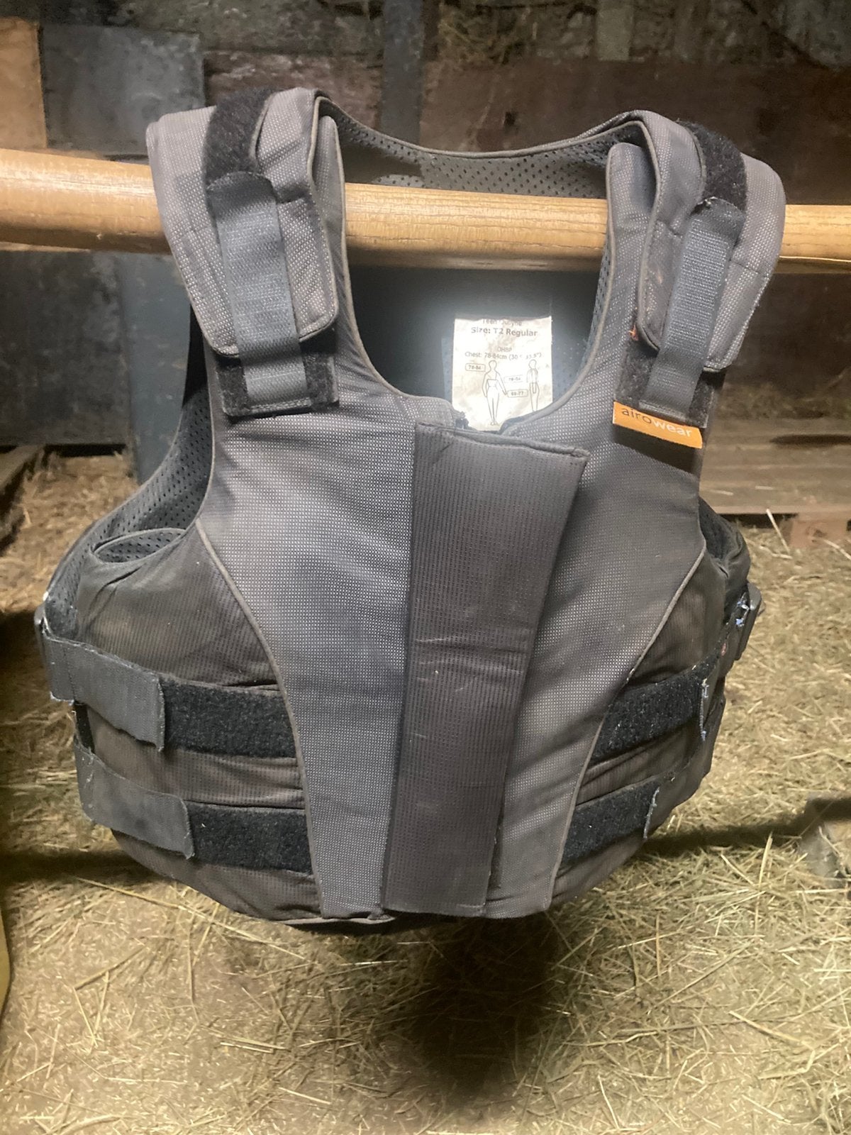 Protecteur corporel Airo Wear T2 Regular, Gilet de protection, Fermeture velcro, Enlèvement, Utilisé