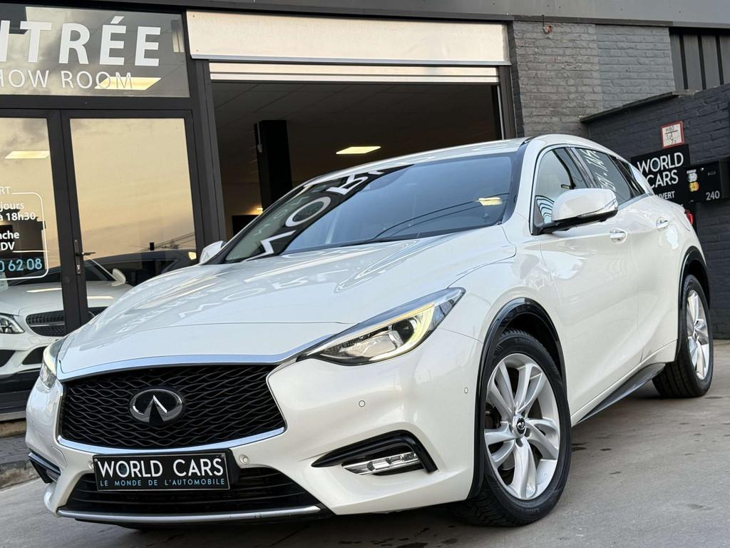 Infiniti Q30 1.5d NAVIGATION CAMERA360° CRUISE GARANTIE 12M, Auto's, Gebruikt, 4 cilinders, 1960 kg, Wit