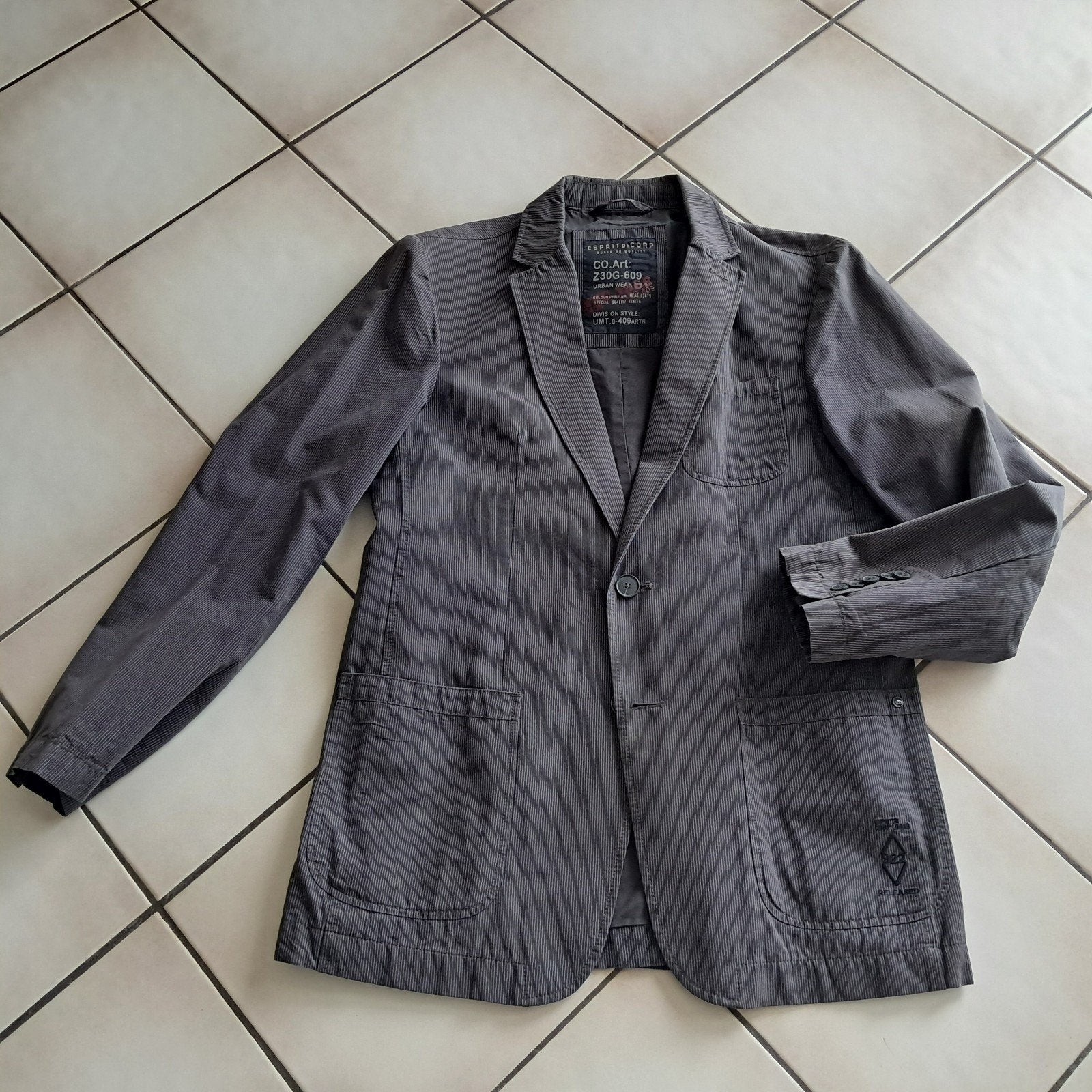 Herenblazer, Kleding | Heren, Kostuums en vesten, Ophalen of Verzenden, Gedragen, Maat 52/54 (L), Esprit