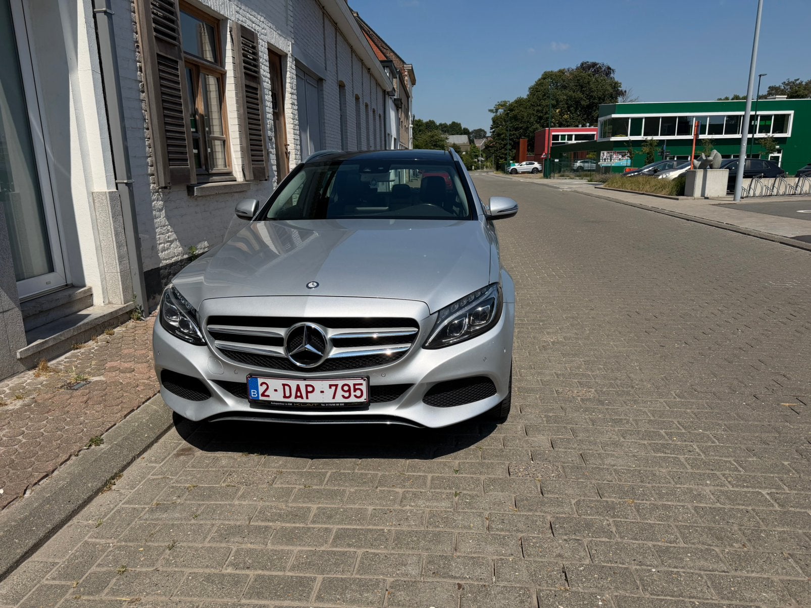 Mercedes c220D 4matic, Auto's, Mercedes-Benz, Automaat, Vierwielaandrijving, Particulier, Zilver of Grijs