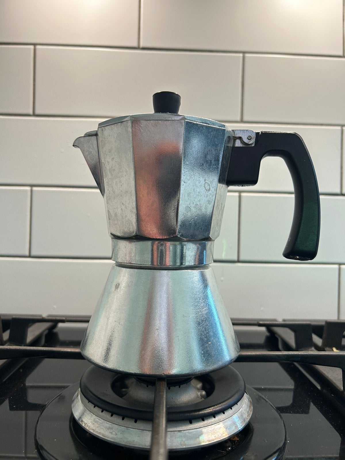 Moka Express pot Bialetti - 3/4 tassen, Ophalen, Afneembaar waterreservoir, Gebruikt, Espresso apparaat