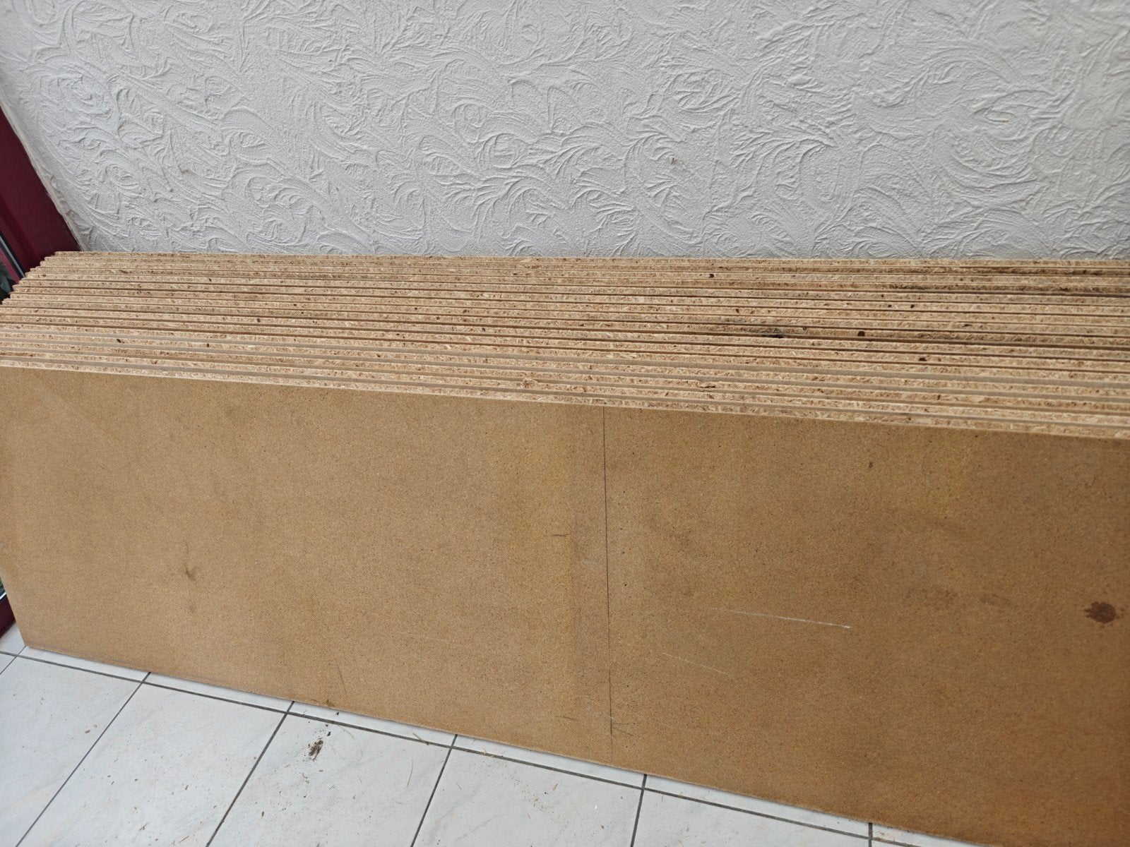 Spaanplaten, Bricolage & Construction, 200 à 250 cm, Autres essences de bois, Utilisé, Autres types