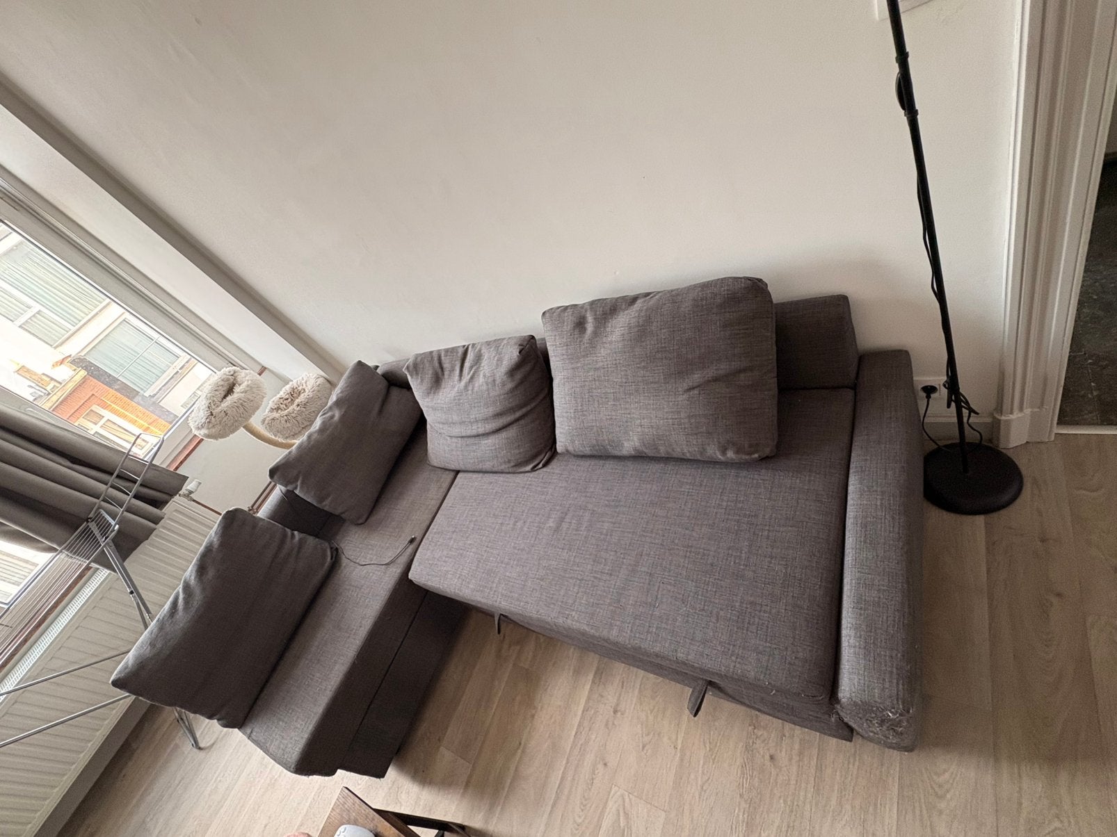 Hoekbank (~210cm), Ophalen, Gebruikt, Stof