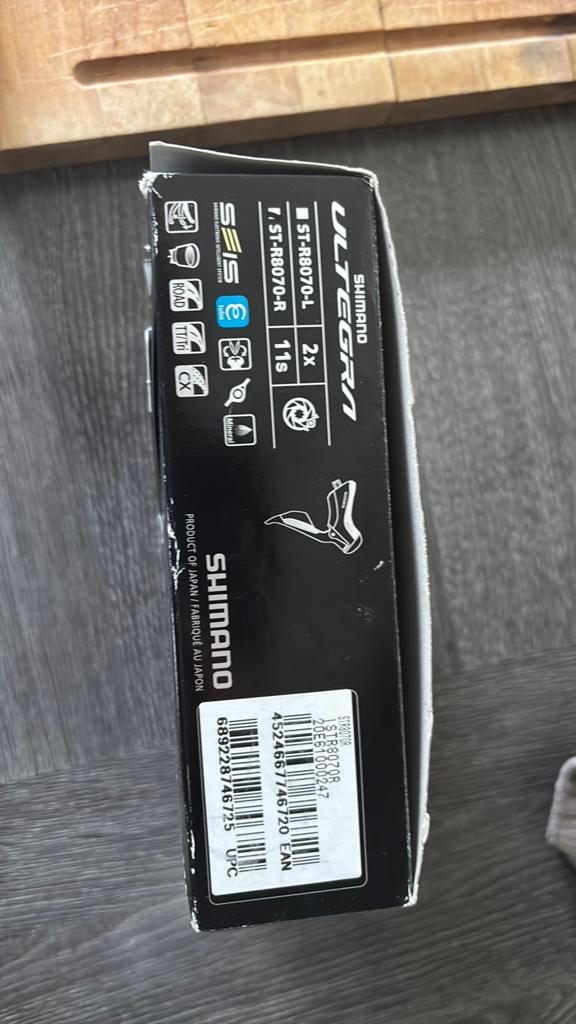 Shimano Ultegra R8070 DI2 disc 11 speed shifter rechts, Enlèvement ou Envoi, Neuf
