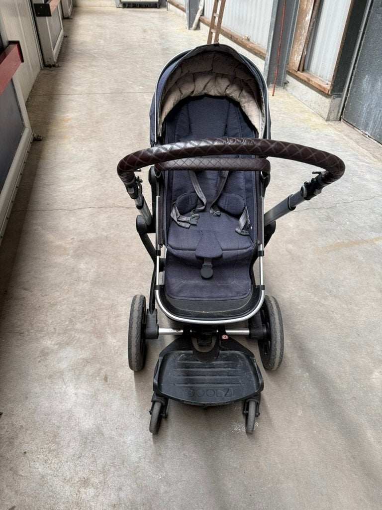 Joolz Day 3 kinderwagen + meerijdplankje & accessoires, Gebruikt, Met reiswieg, Ophalen, Kinderwagen