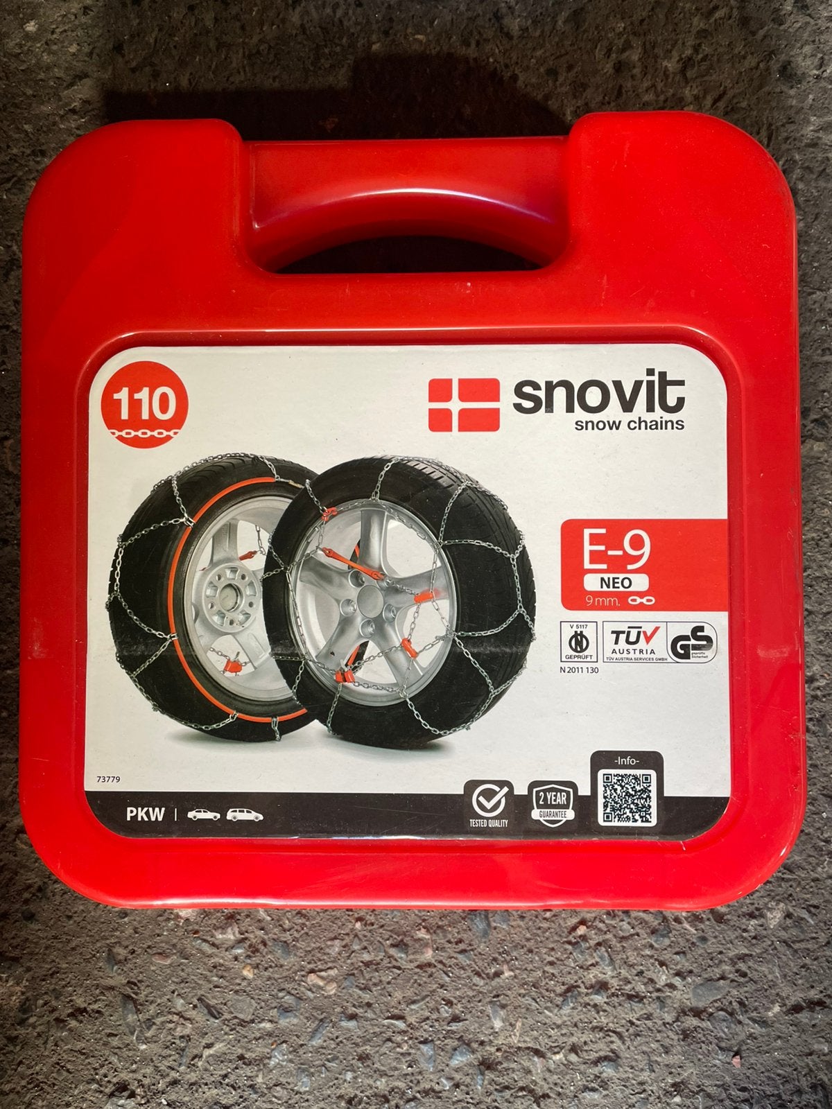 Nieuw set sneeuwkettingen gesealde verpakking, Auto diversen, Sneeuwkettingen, Ophalen, Nieuw