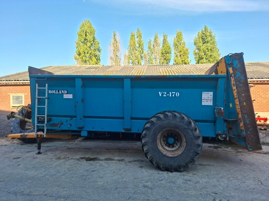 Rolland mestwagen V2-170, Ophalen