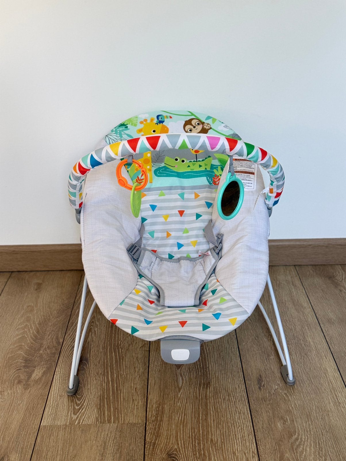 Transat bébé avec arche d’activités, Enfants & Bébés, Relax bébé, Enlèvement, Comme neuf