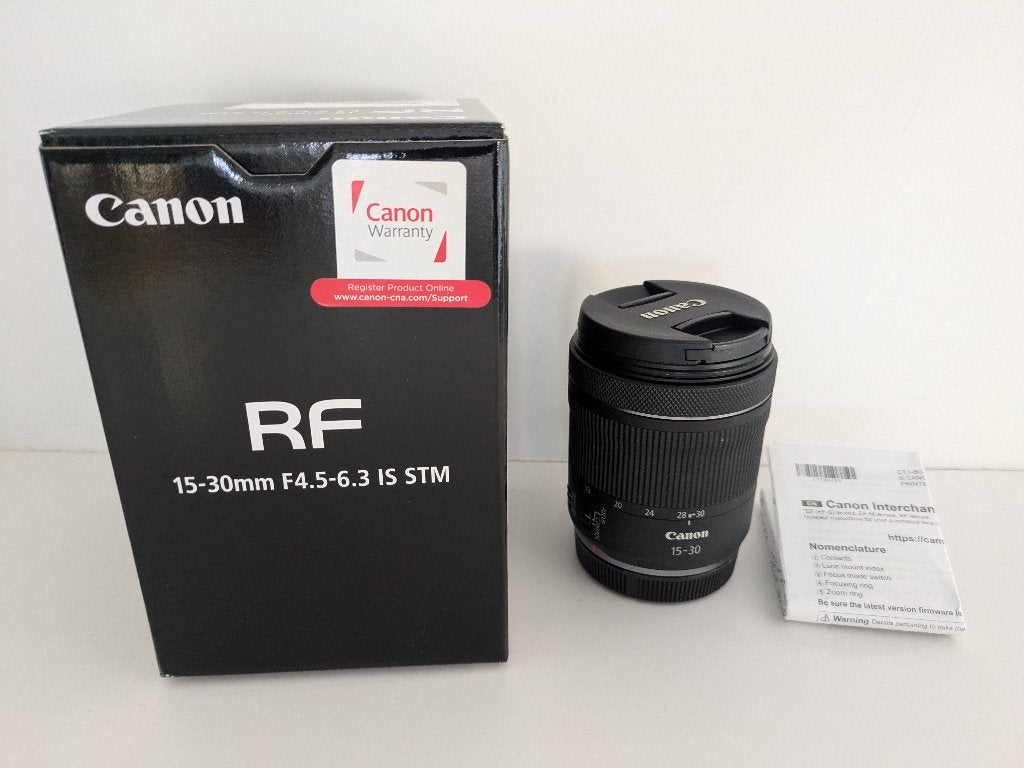 Canon RF 15-30mm F4.5-6.3 IS STM-lens (of te ruil Sony UWA), Audio, Tv en Foto, Canon, Verzenden, Zoom, Canon RF