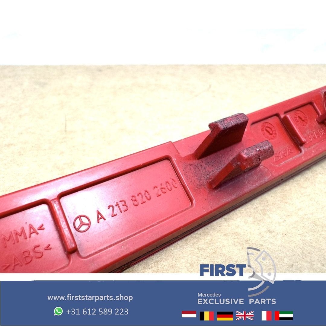 W213 AMG ACHTERBUMPER REFLECTOR A2138202600 2016-2020 BUMPER, Utilisé, -, -, Enlèvement ou Envoi