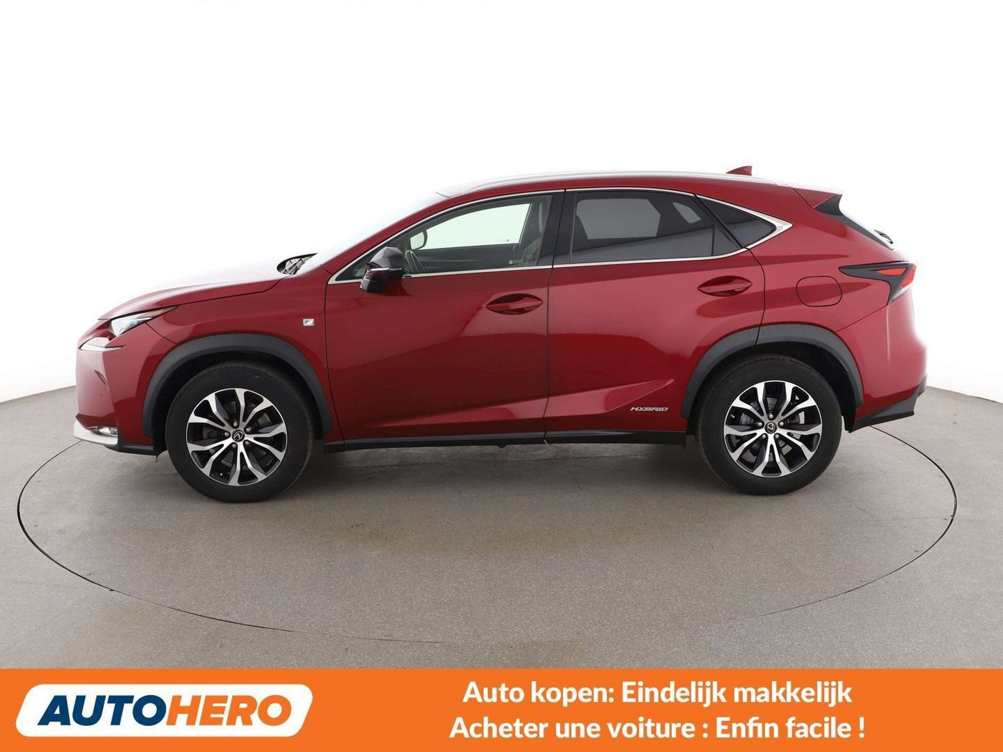 Lexus NX 300h NX 300h E-Four F Sport (automatique), Autos, Lexus, Noir, 5 portes, 197 ch, Quatre roues motrices / 4X4
