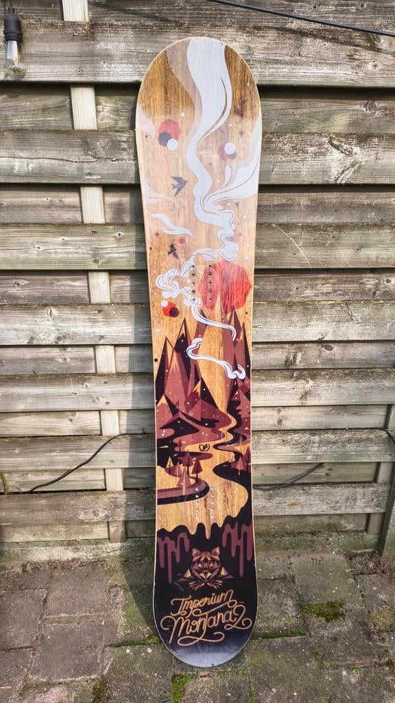 Snowboard imperium 158 met flow bindingen en DC boots 45, Sport en Fitness, Ophalen, Board