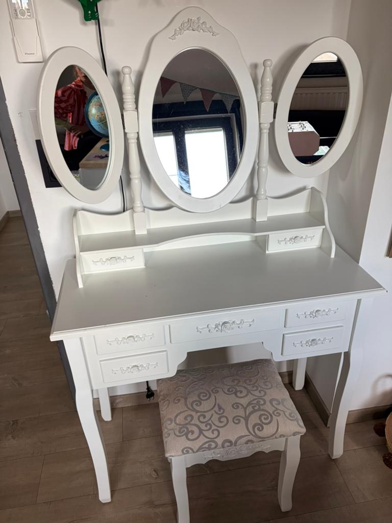 Schminktafel of kaptafel, Huis en Inrichting, Ophalen, Gebruikt