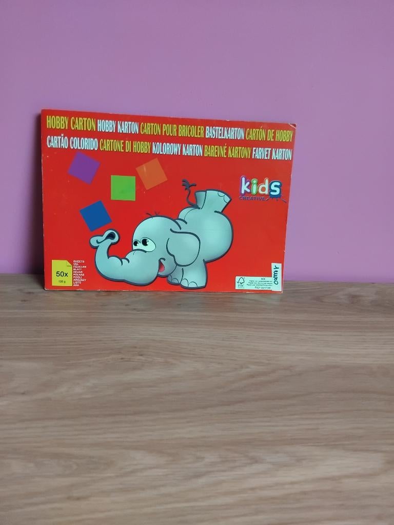 Gekleurd Knutselkarton (20 Vel) – Nieuw, Diversen, Papierwaren, Nieuw, Ophalen