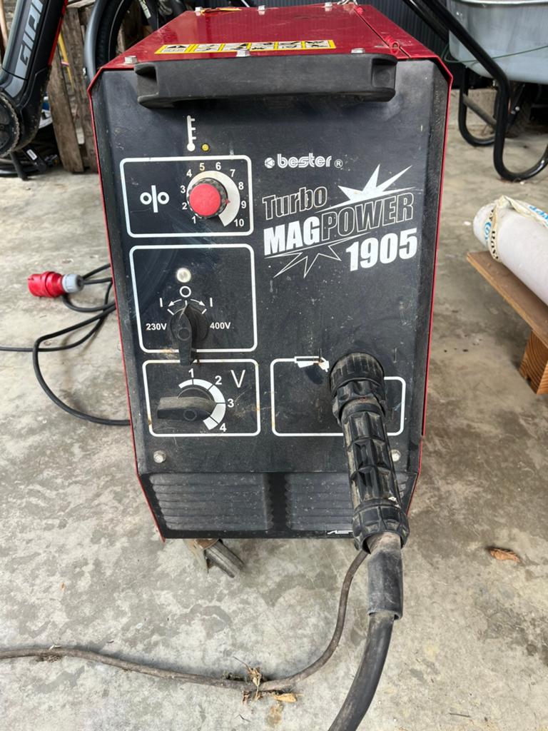 Dernier Bester Lincoln Elec MAGPOWER MIG-MAG 230 V et 400 V, Enlèvement, Utilisé