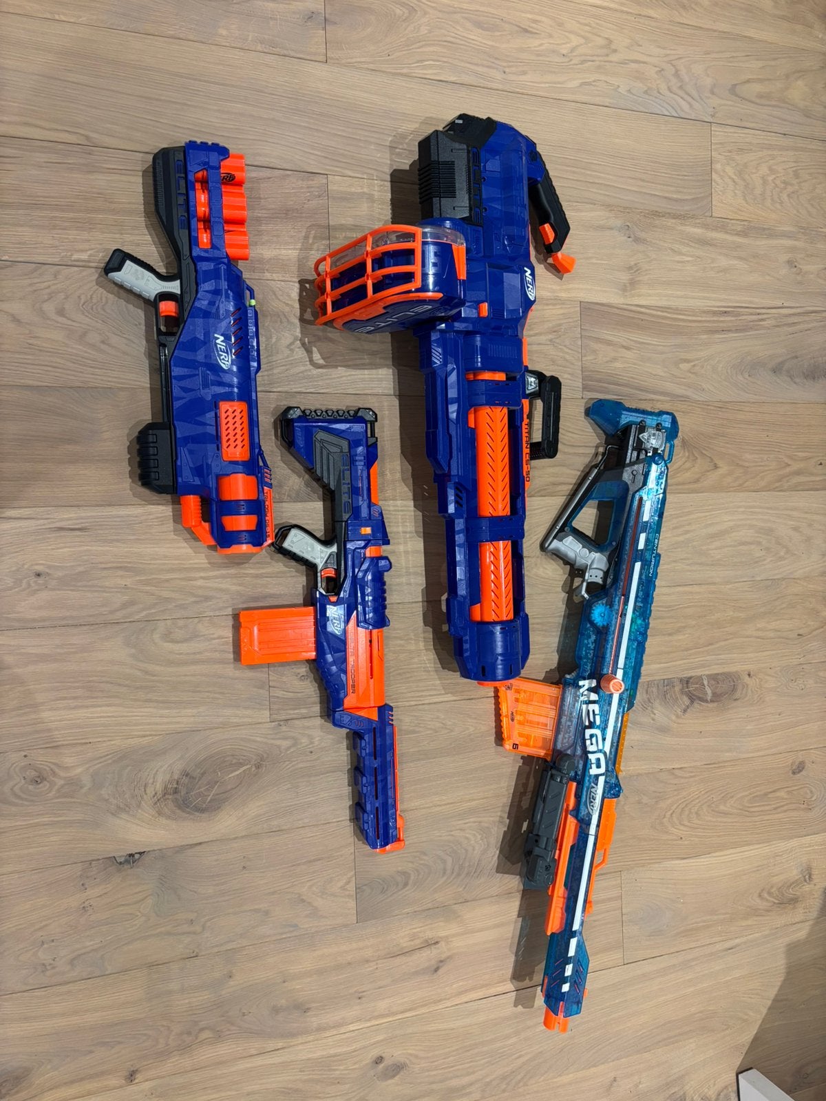 Nerf set 4 stuks, Ophalen, Nieuw