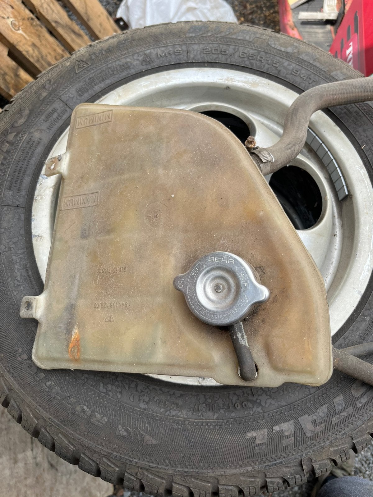 Porsche 944 expansievat, Doe-het-zelf en Bouw, Ophalen, Zo goed als nieuw