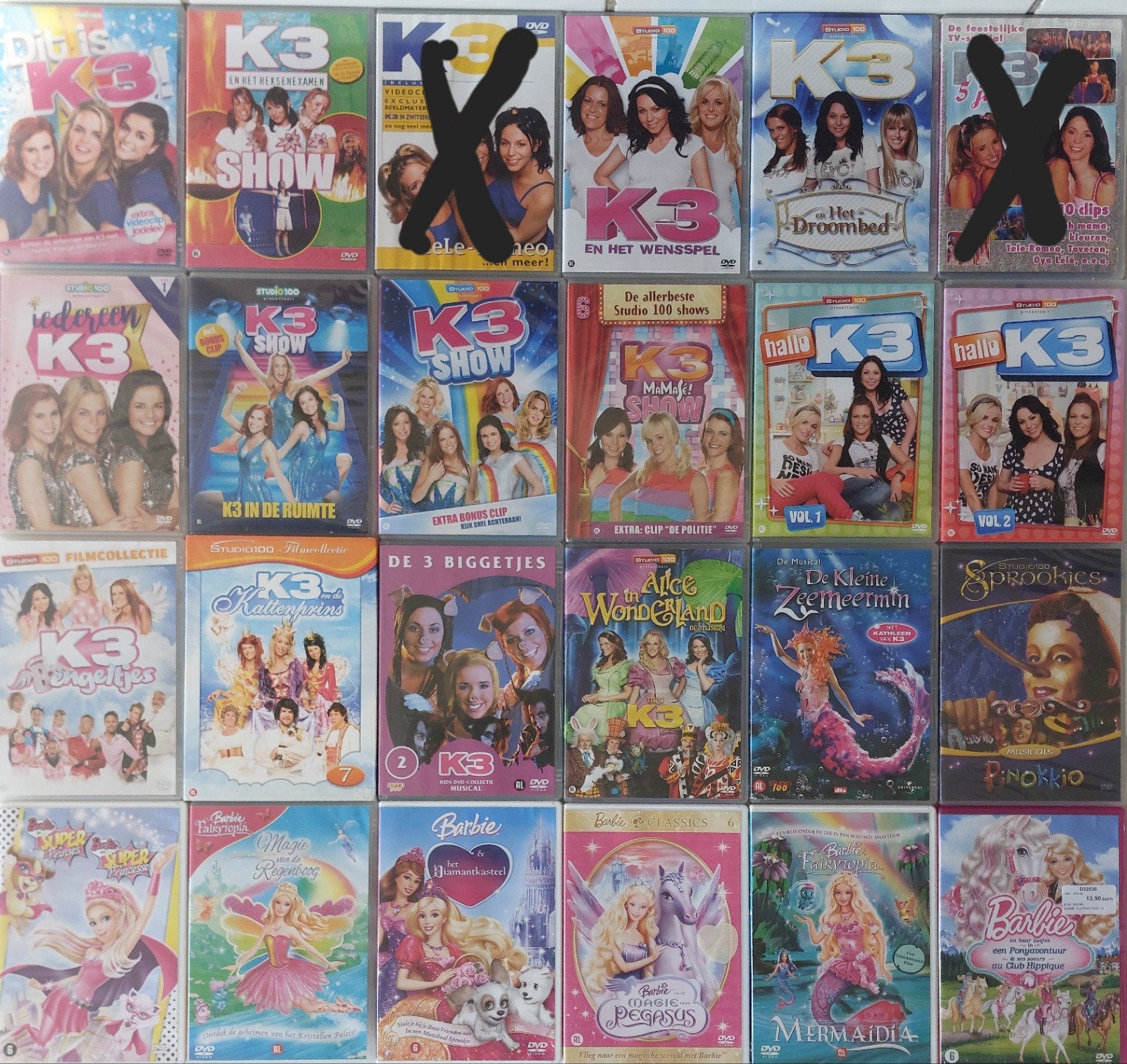 Dvd's K3 Barbie, Cd's en Dvd's, Ophalen of Verzenden, Show