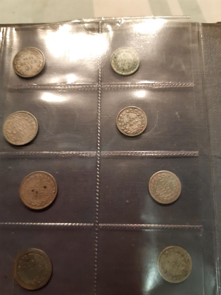 Verz. Ned.oude zilver munten 36 verchillende data, Postzegels en Munten, Verzenden, Zilver