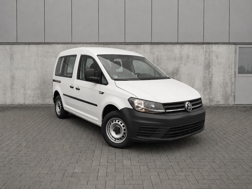 Volkswagen Caddy - benzine - 62.000 km, Voorwielaandrijving, Stof, 4 cilinders, Volkswagen