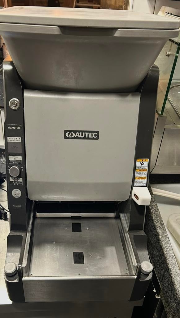 Machine a sushi Autec ASM890CE, Articles professionnels, Horeca | Équipement de cuisine, Enlèvement ou Envoi, Utilisé, Autres types