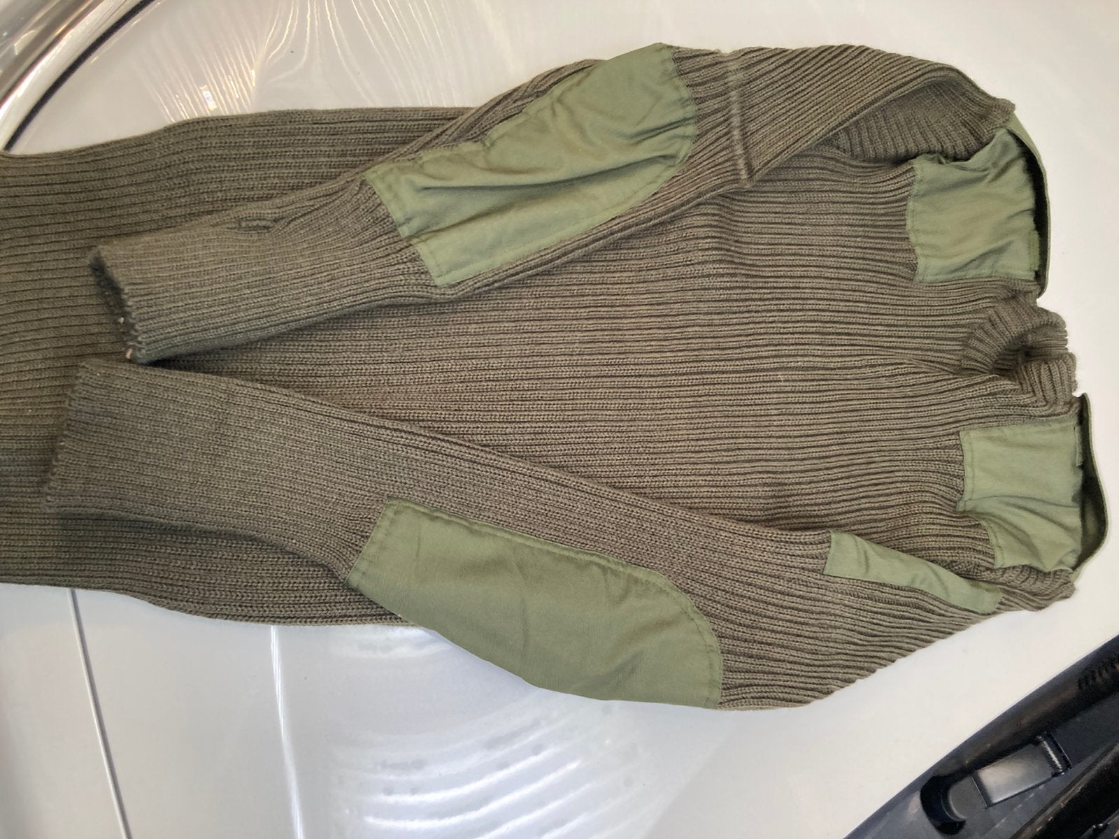 Originele pull Belgisch leger, Verzamelen, Ophalen, Landmacht