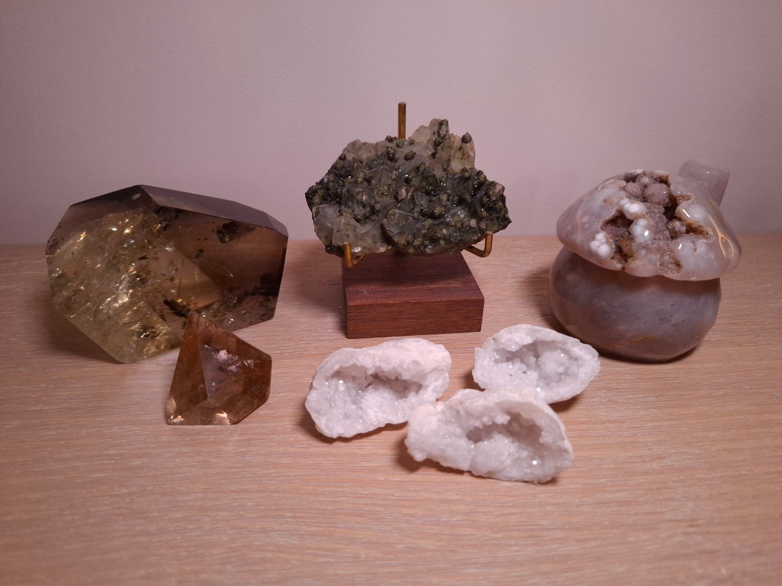 Mineralen- en Edelstenenset – 7 Stuks, Verzamelen, Ophalen of Verzenden, Mineraal