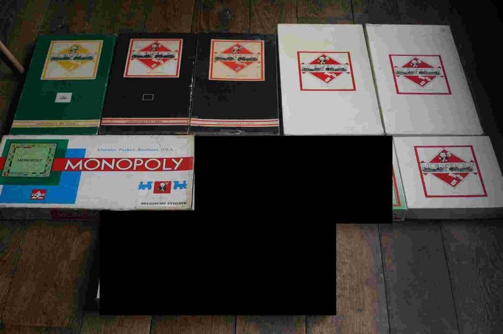 Grande collection de 7 anciens monopoles, Hobby & Loisirs créatifs, Enlèvement, Utilisé