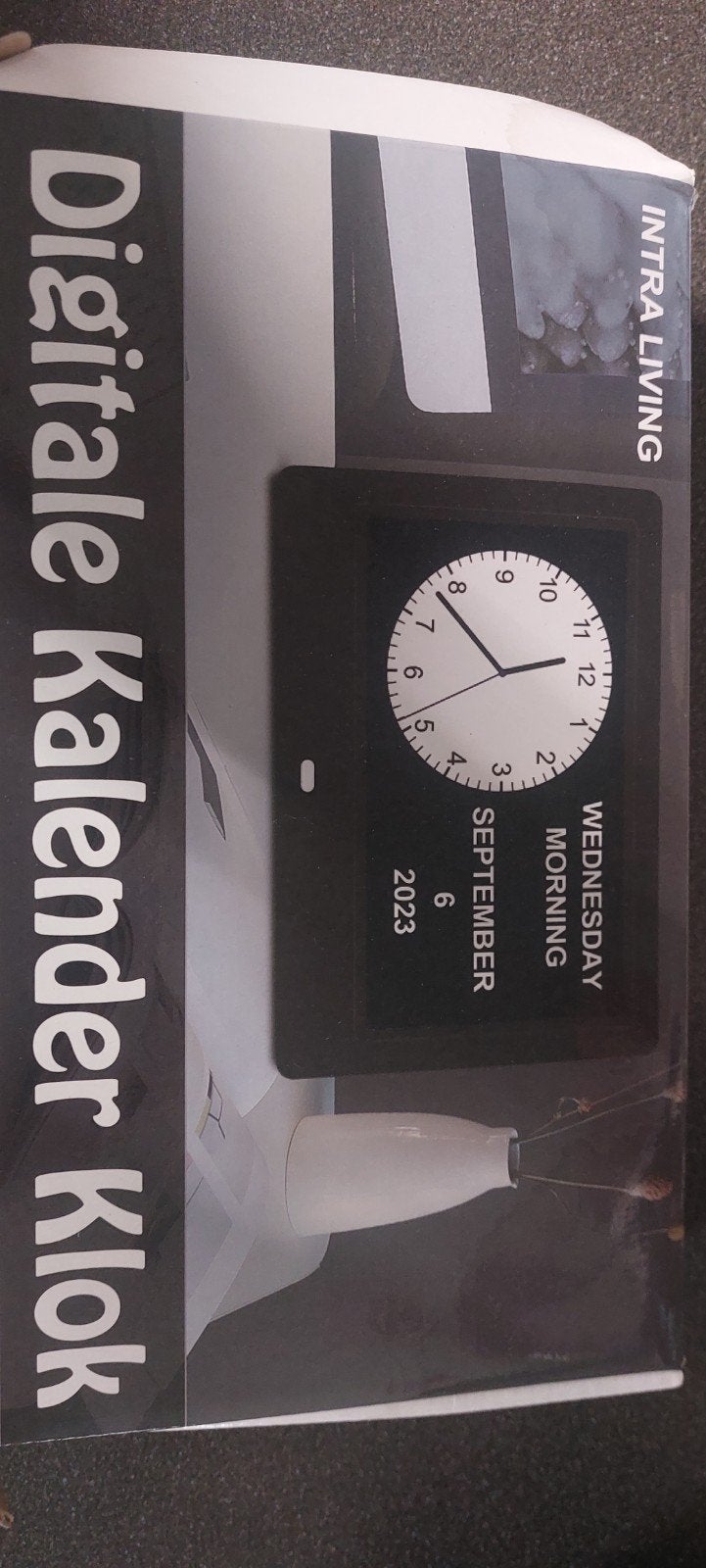 Dzo goe aigitale kalender klok, Ophalen, Zo goed als nieuw