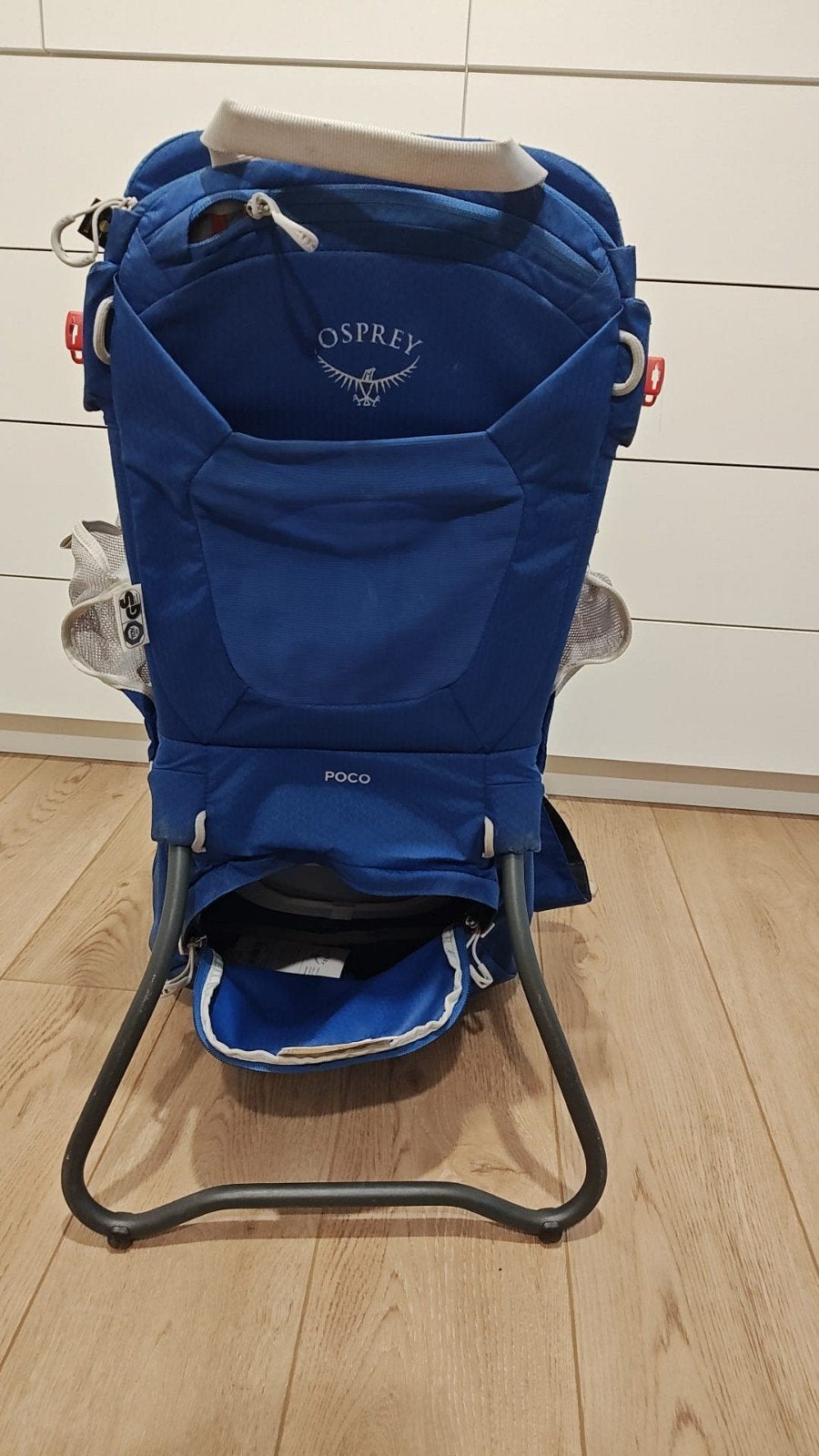Osprey poco draagrugzak, Ophalen
