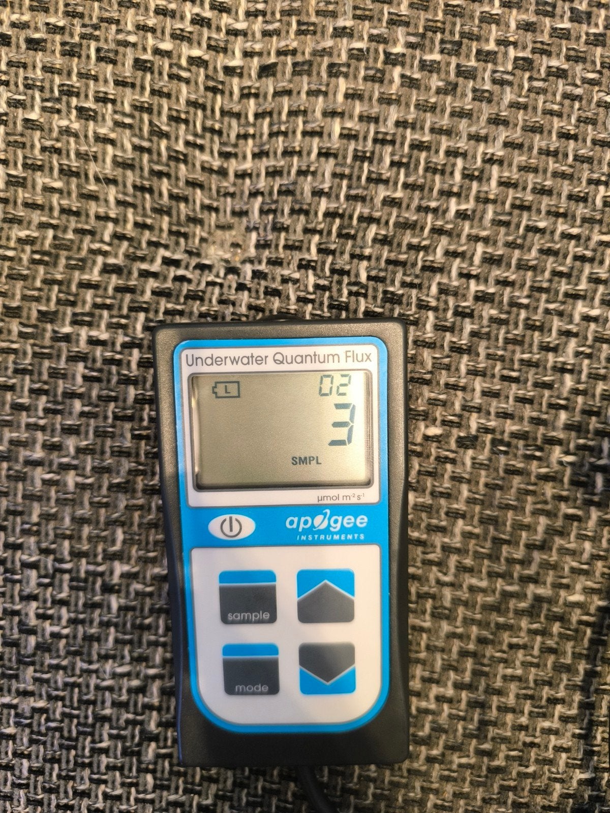 APOGEE MQ510 PAR METER, Ophalen