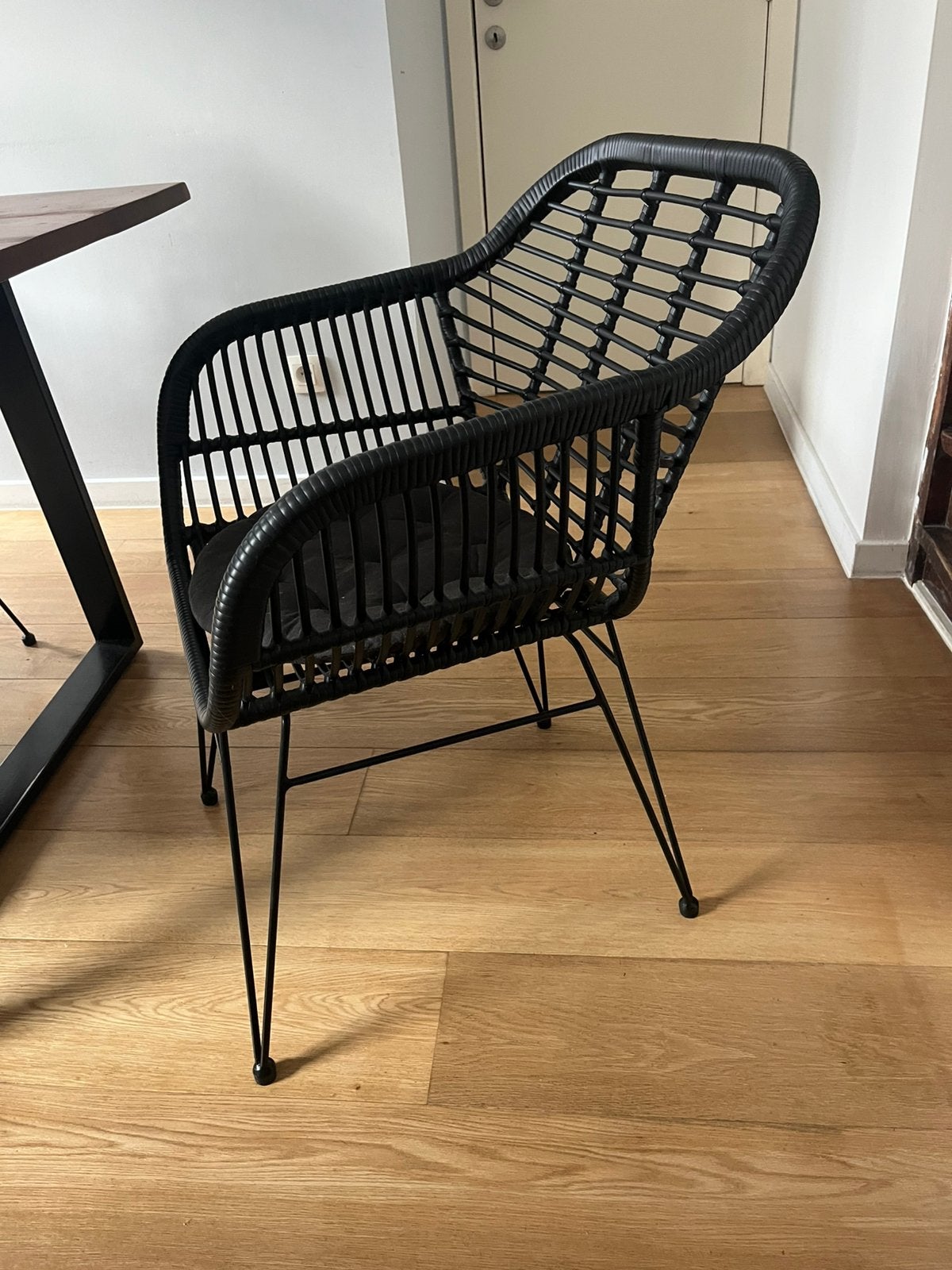 Rotan stoelen (6), Maison & Meubles, Chaises, Métal, Comme neuf, Enlèvement, Cinq, Six Chaises ou plus